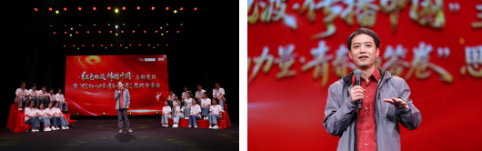 （饶堃，97 级校友，知名纪录片导演、摄影指导，央视重磅纪录片主创）